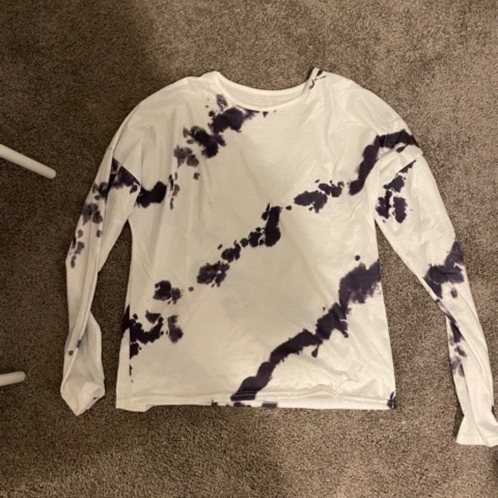 Tie Dye Long Sleet T Shirt